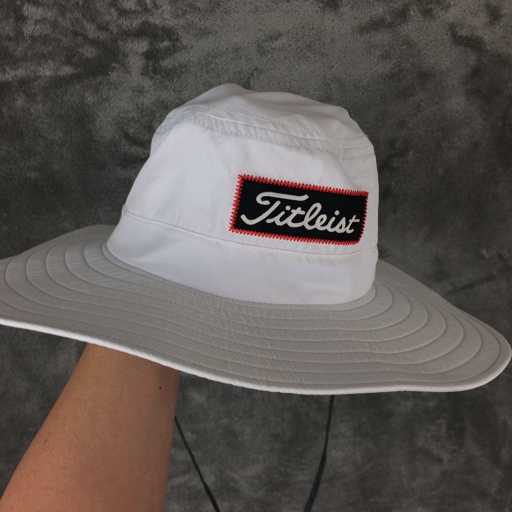 Titleist Bucket Hat S/M Wide Brim Sun Hat Golf Cap